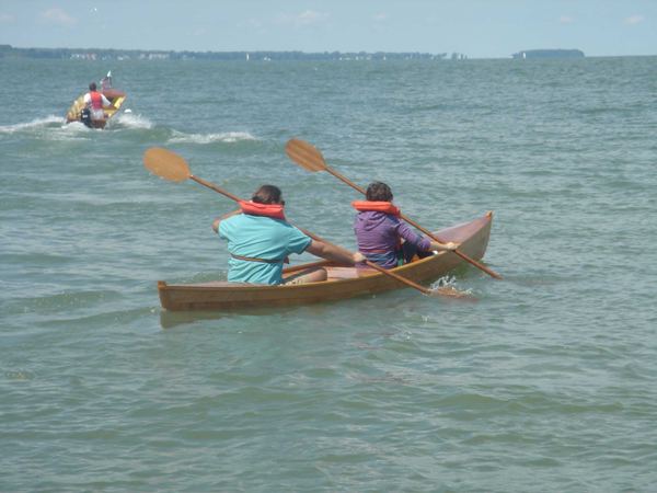 Home made fishing canoe Flyfisher