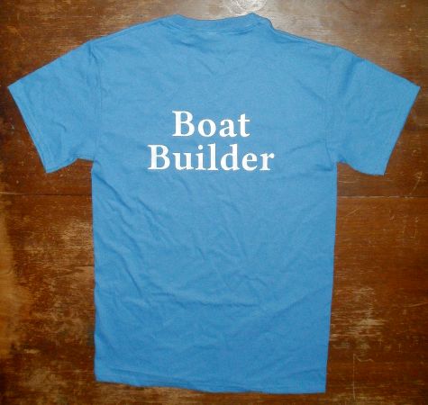 Fyne Boat Kits - Boat Builder t-shirt