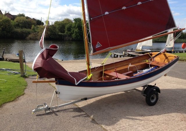 Fyne Four lightweight clinker sailing dinghy