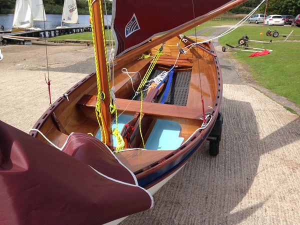 Fyne Four lightweight clinker sailing dinghy