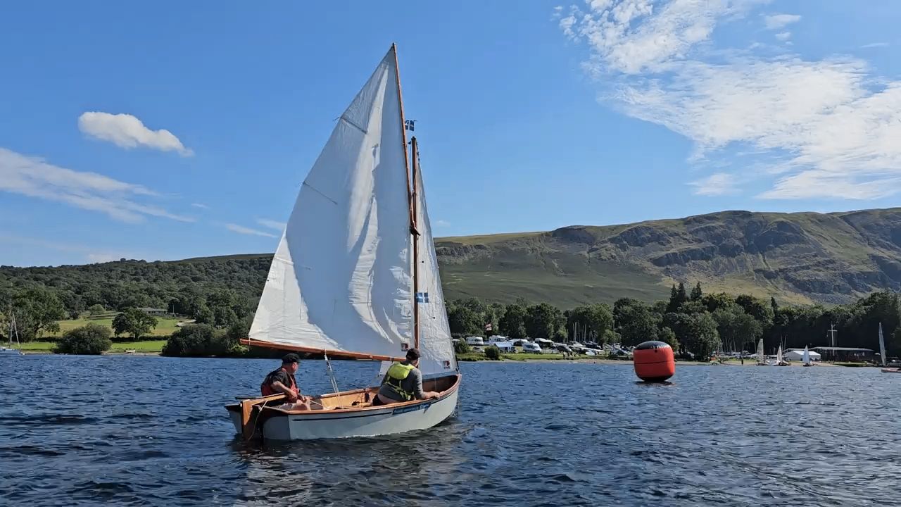 Gaffling Championship 2025 - Gaff-rigged boats racing