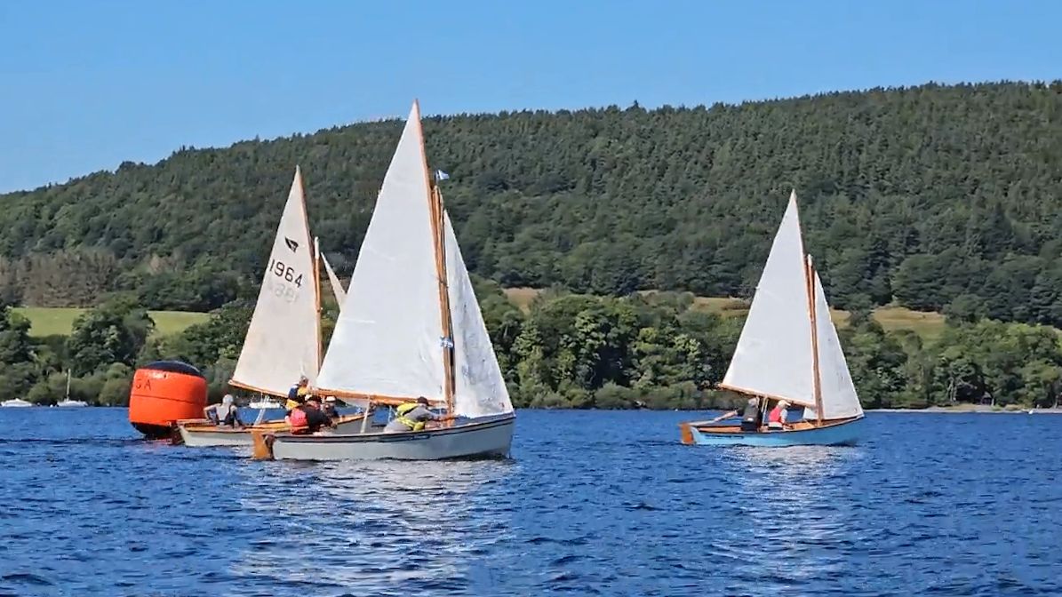 Gaffling Championship 2025 - Gaff-rigged boats racing