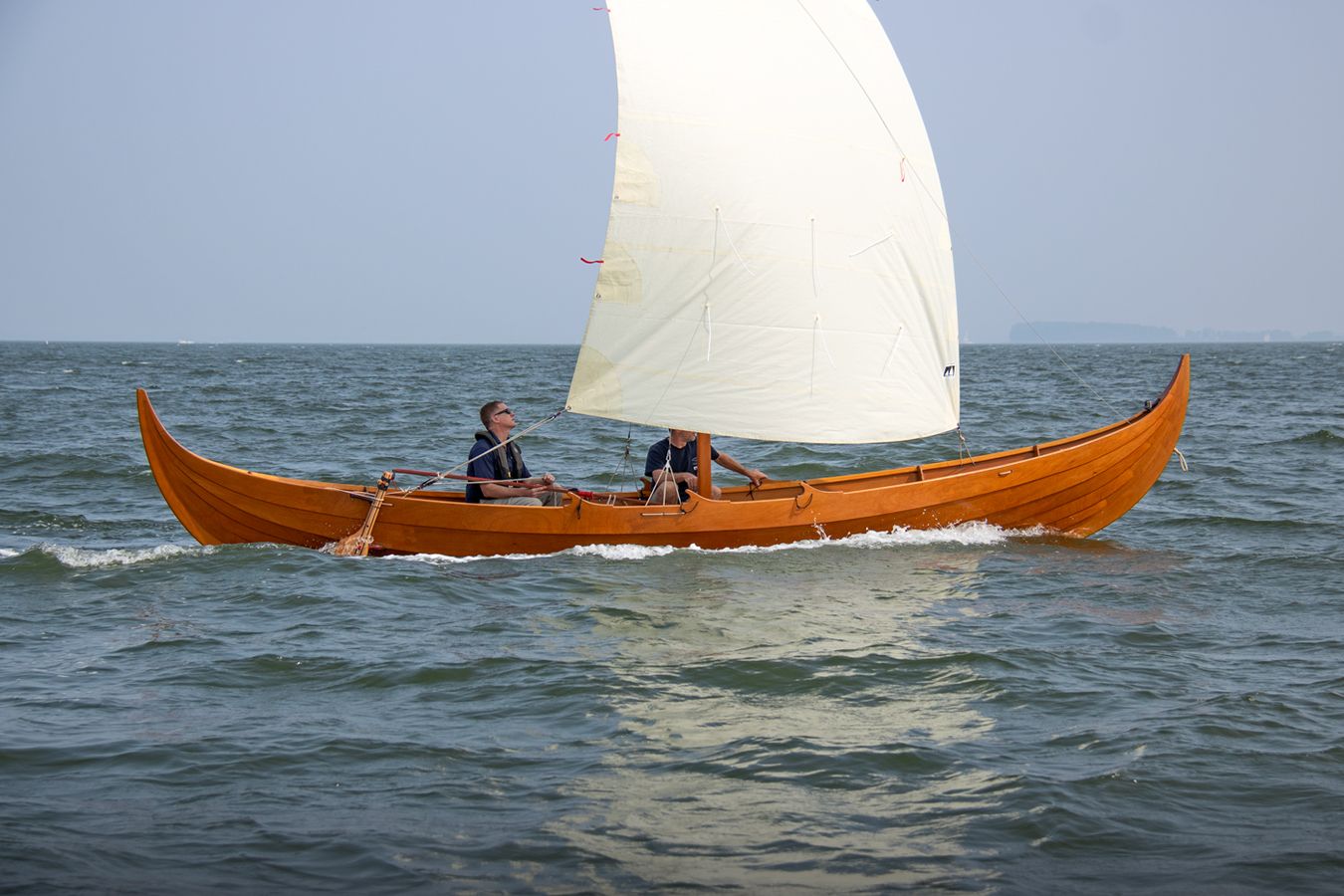 Gislinge viking boat replica available as a DIY kit