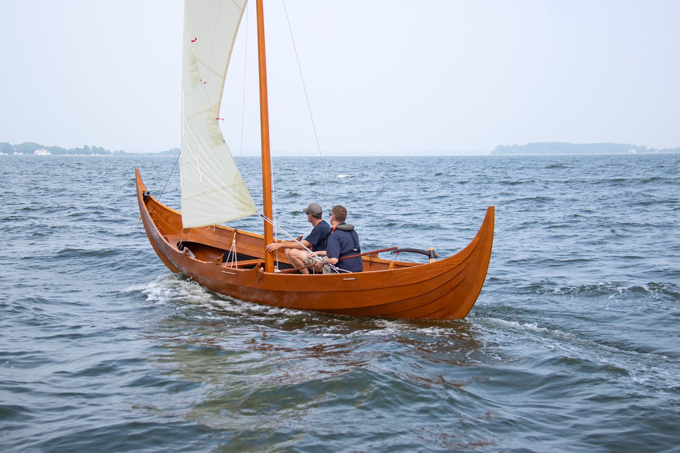 Gislinge viking boat replica available as a DIY kit