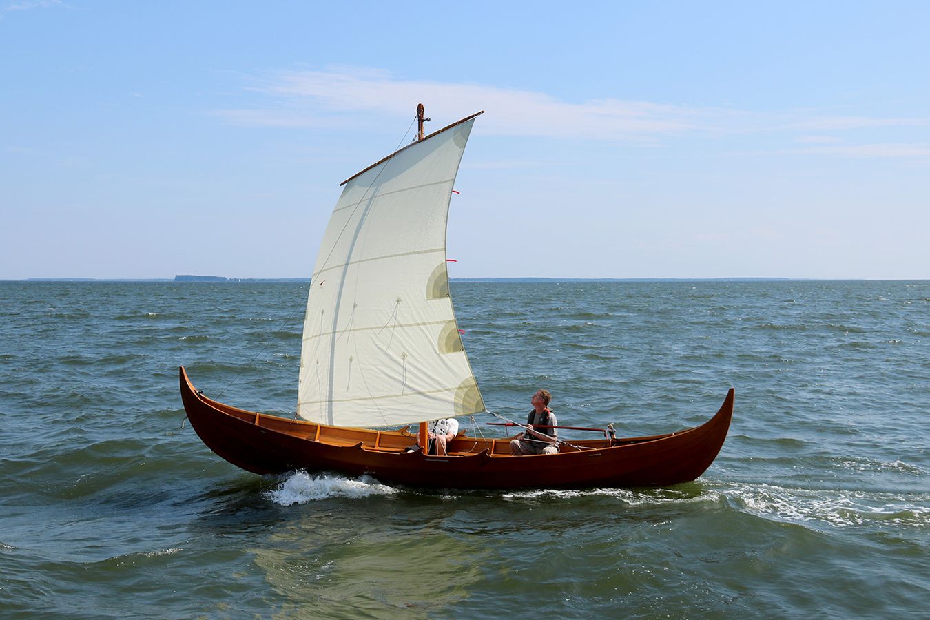 Gislinge viking boat replica available as a DIY kit