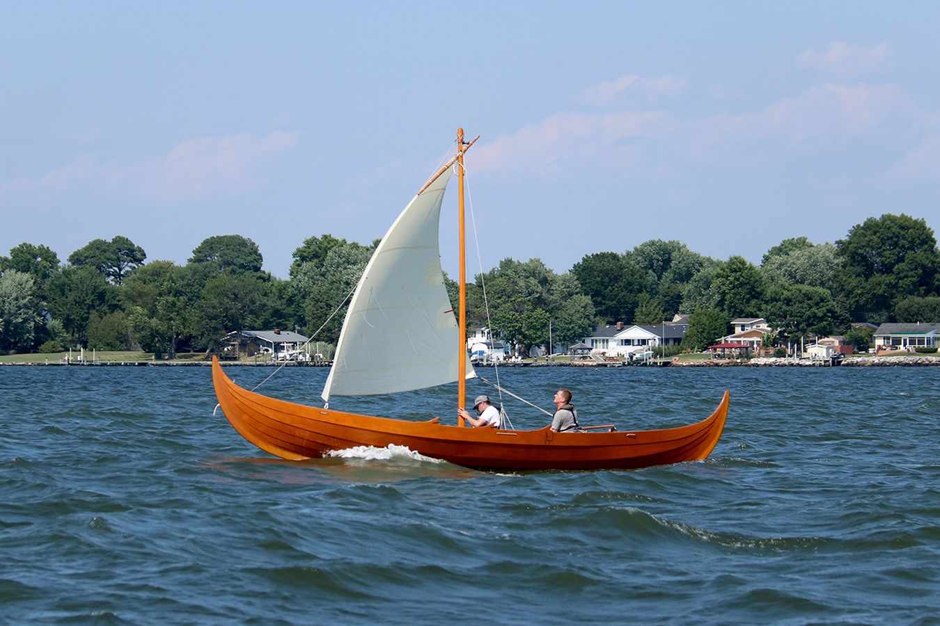 Gislinge viking boat replica available as a DIY kit