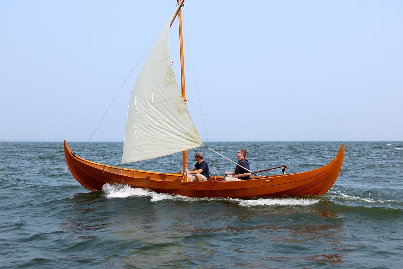 Gislinge viking boat replica available as a DIY kit