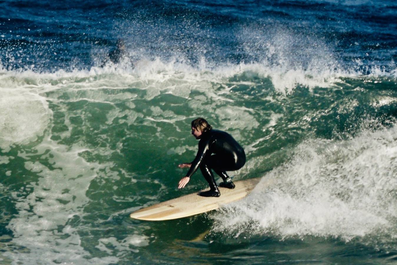 Sapling hollow wooden surfboard