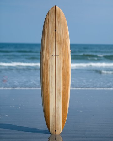 Thick Lizzy hollow wooden surfboard