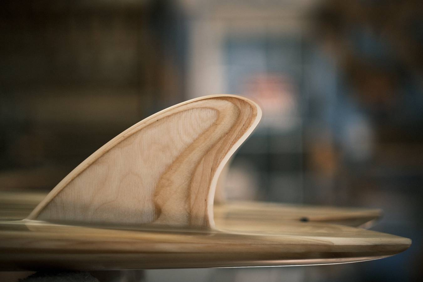 Waka hollow wooden surfboard