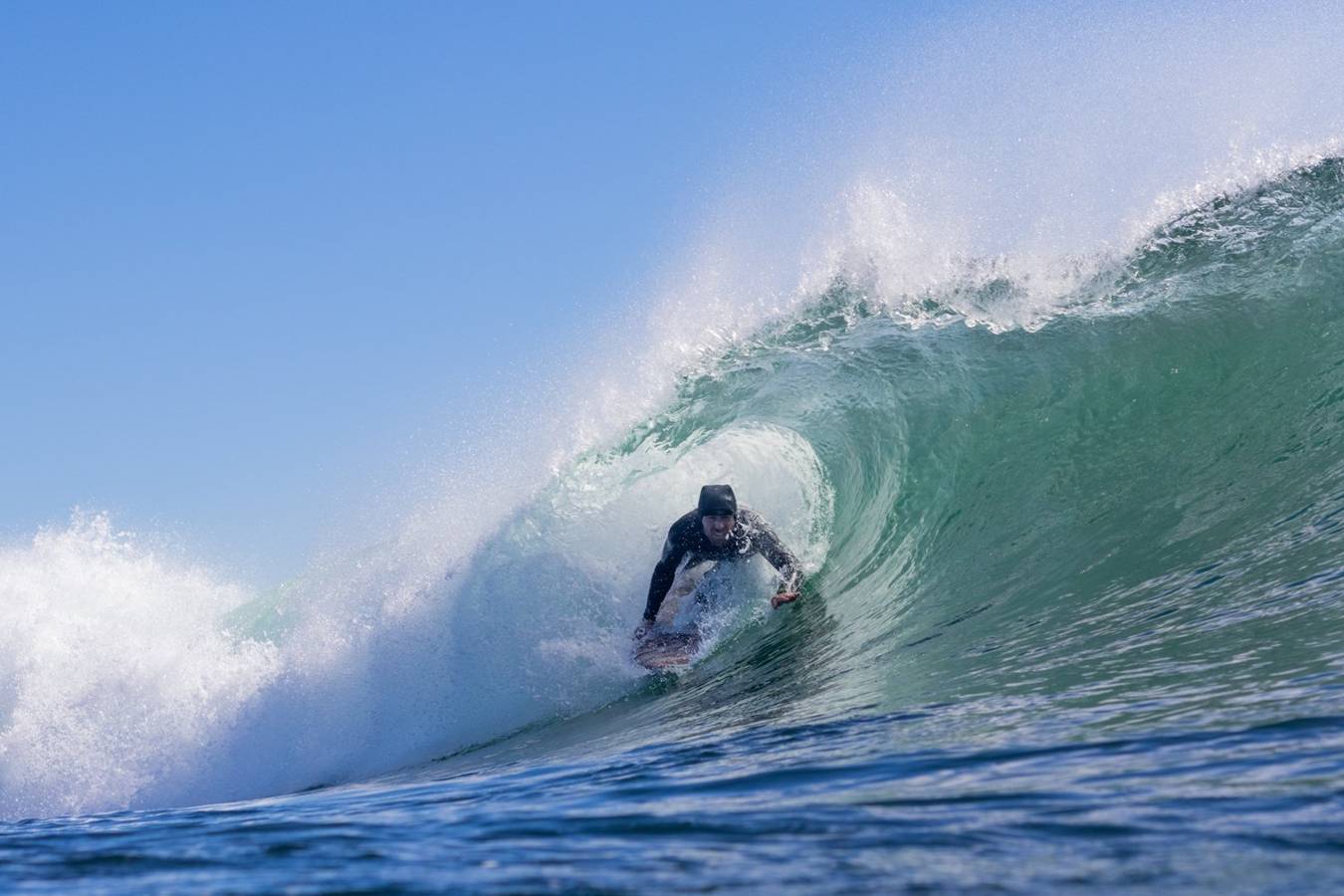 Wherry hollow wooden surfboard