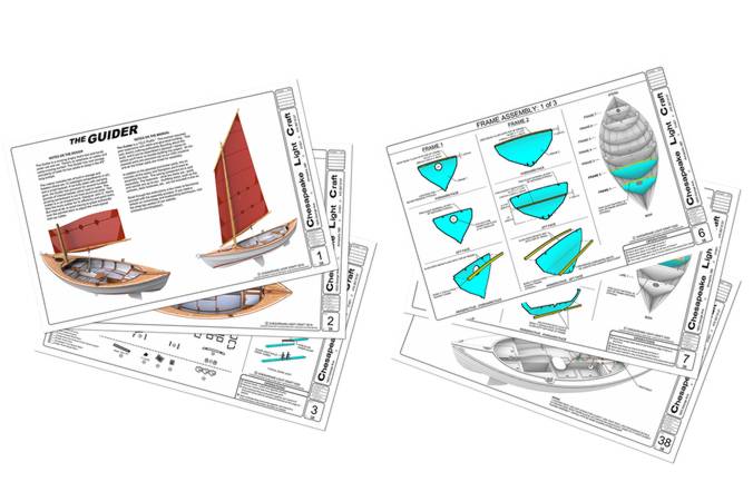 The instruction manual for building the Guider expedition boat from a kit