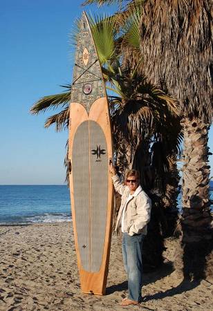 Kaholo home built paddle board