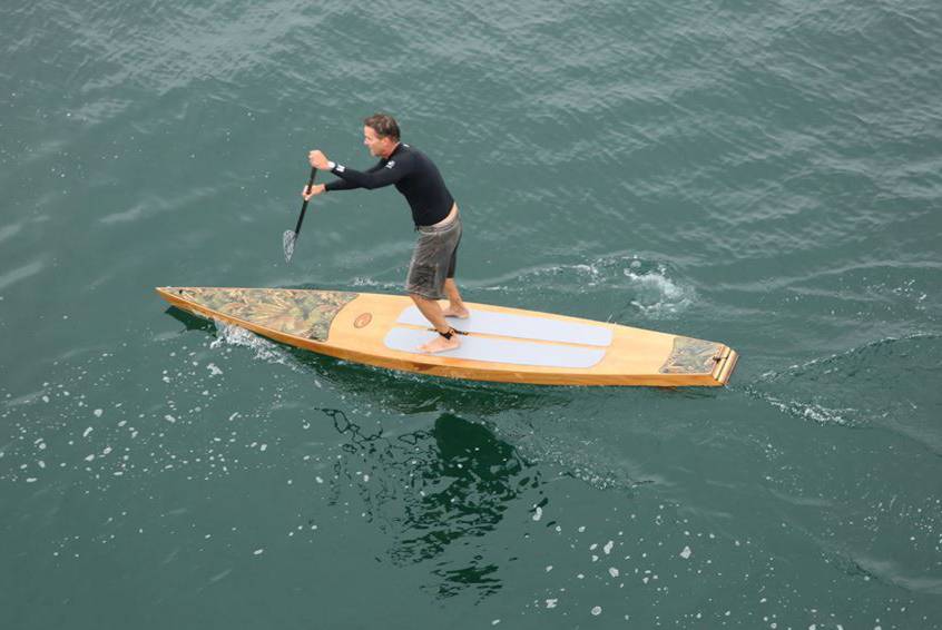 Kaholo SUP in a paddleboard race
