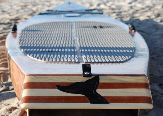 Kaholo wooden stand-up paddleboard