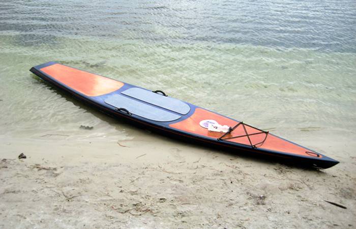 Kaholo wooden stand-up paddleboard