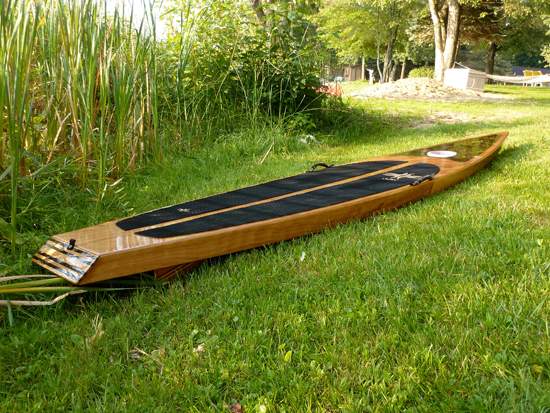 Kaholo wooden stand-up paddleboard