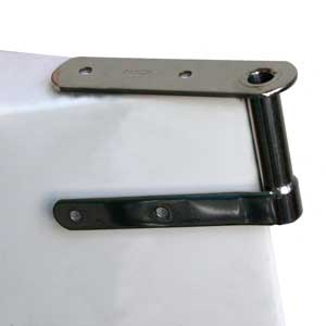 Kayak rudder mounting bracket