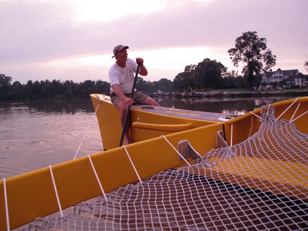 Paddling pacific proa Madness