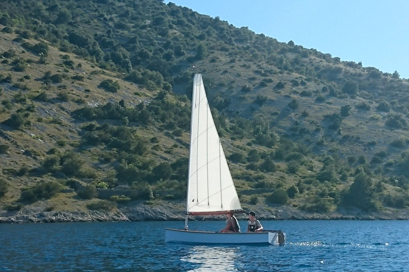 The Mebo 12 nesting dinghy for day sailing and cruising