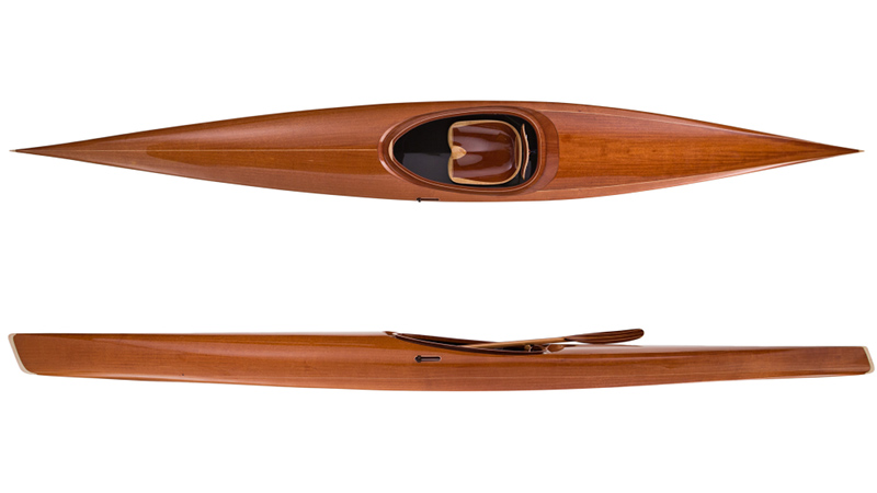 Nick Schade's microBootlegger Sport is a high-performance recreational kayak with classic lines