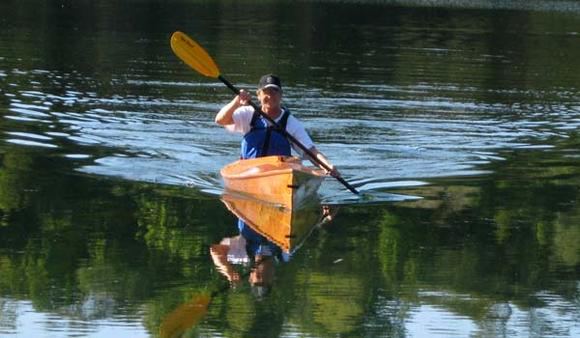 Versatile safe and stable canoe or kayak from Fyne Boat Kits