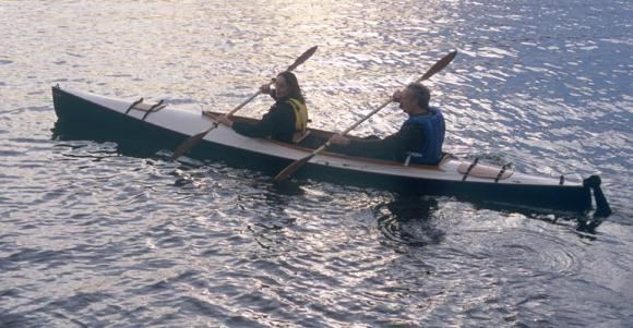 Mill Creek kayak at home in the sea