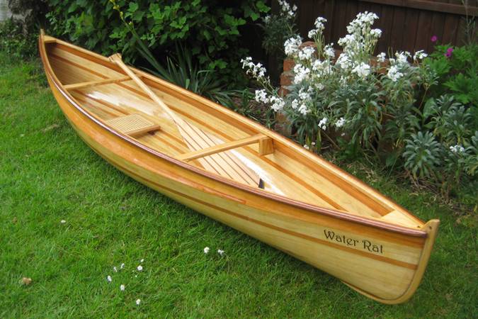 Nymph 10 cedar strip solo canoe