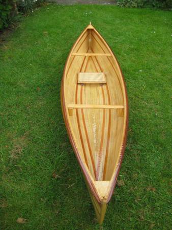Nymph 10 cedar strip solo canoe