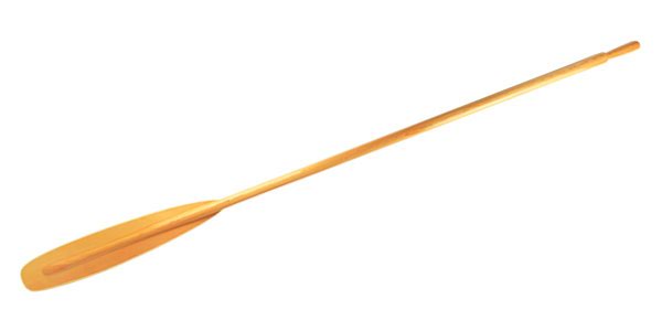 Sawyer wooden gig oars with spoon blades
