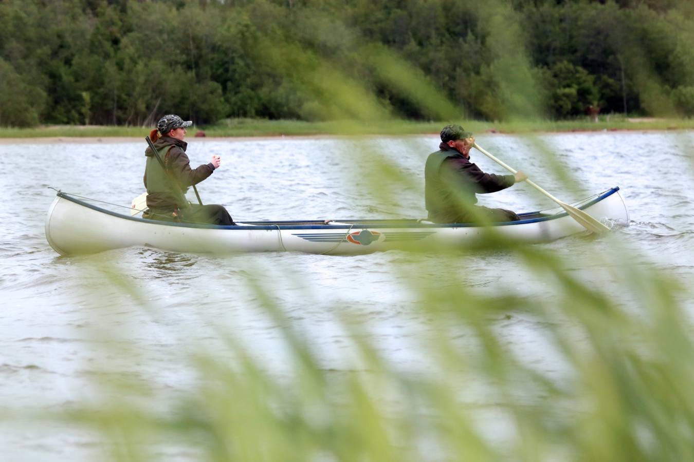 Lahnakoski IndiTour wooden canoe paddle