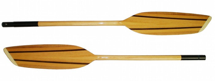 Sea Feather Classic take-apart wooden kayak paddle
