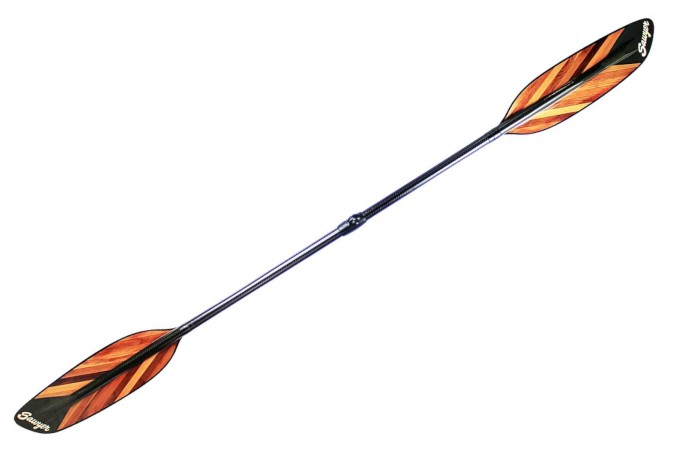 Sea Feather carbon take-apart shaft kayak paddle