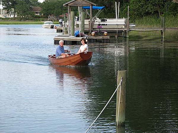 Passagemaker family boat made at home from a fyne boat kit