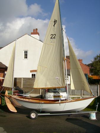 Pathfinder rigged in the driveway after finishing the build