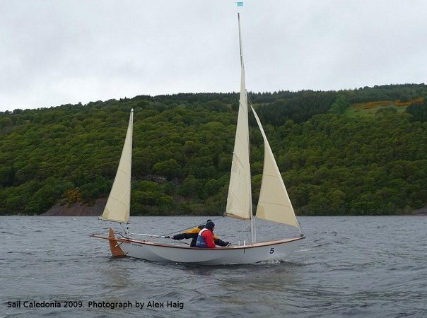 Sail Caledonia Pathfinder yawl from Fyne Boat Kits