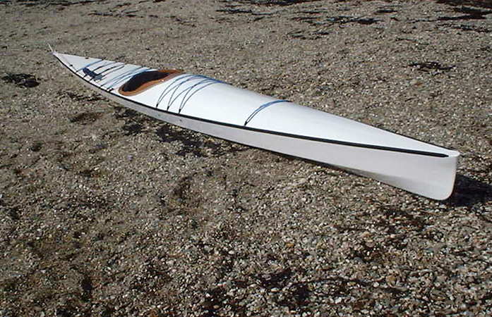 Home made racing kayak