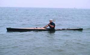 Long distances in a kayak