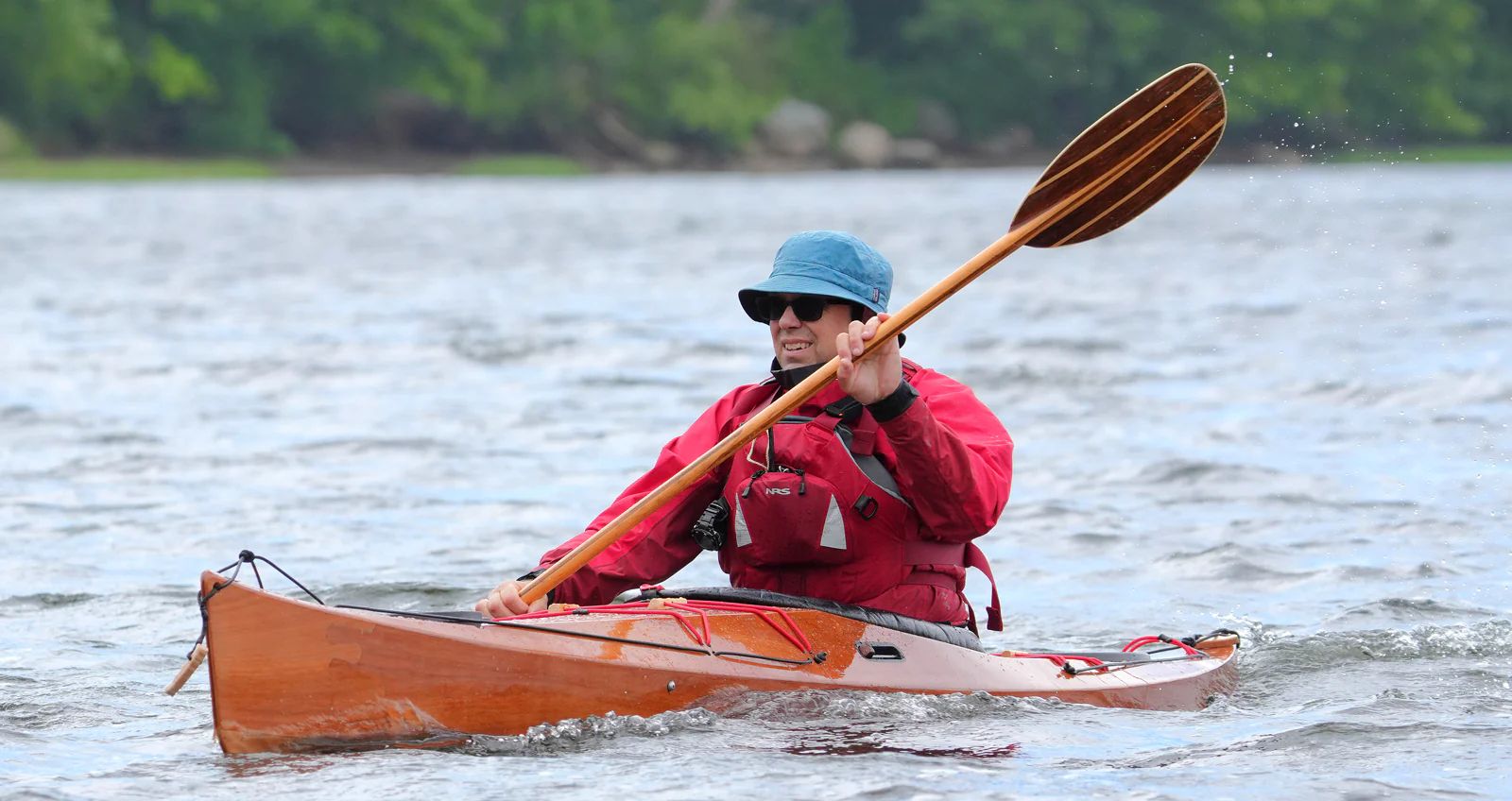 The Petrel Scout SG is a responsive and stable recreational wooden kayak