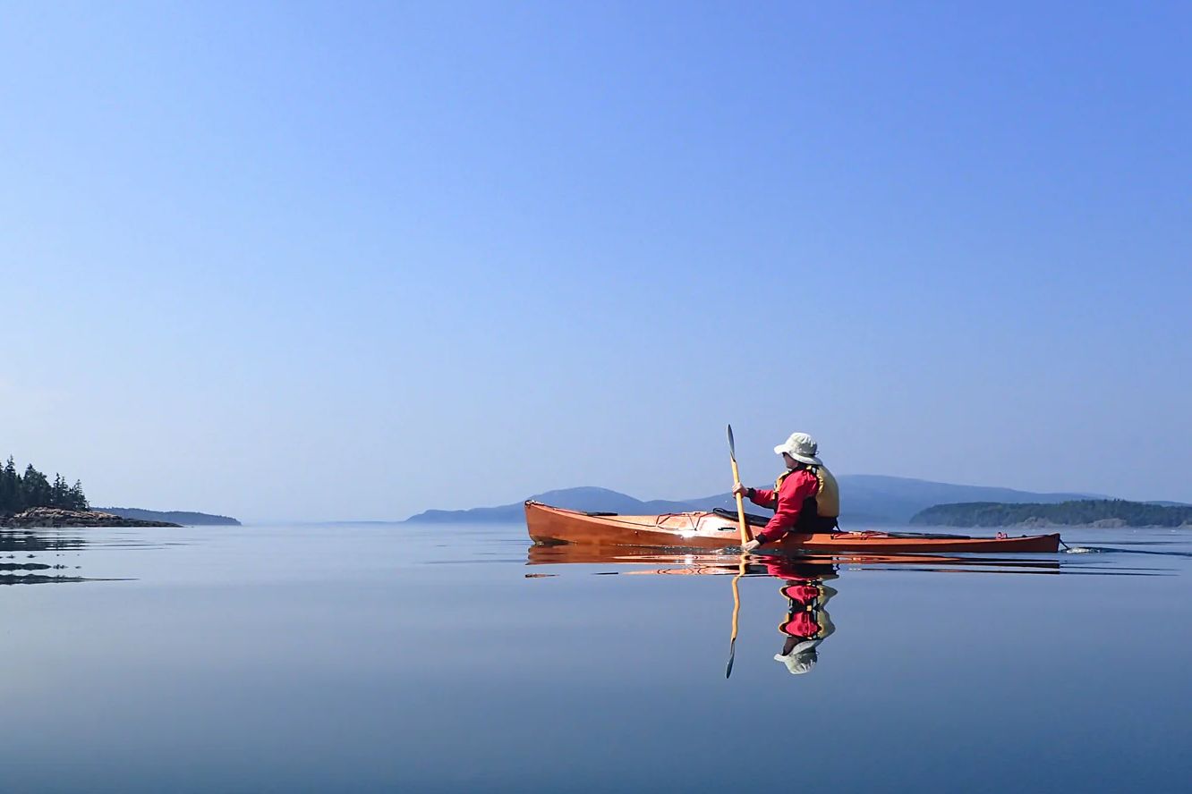 The Petrel Scout SG is a responsive and stable recreational wooden kayak