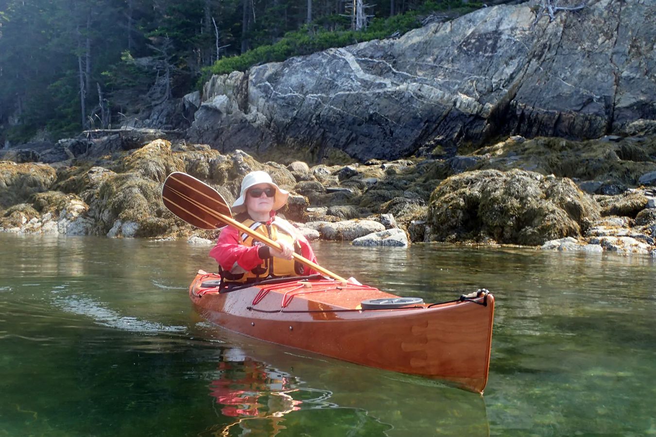 The Petrel Scout SG is a responsive and stable recreational wooden kayak