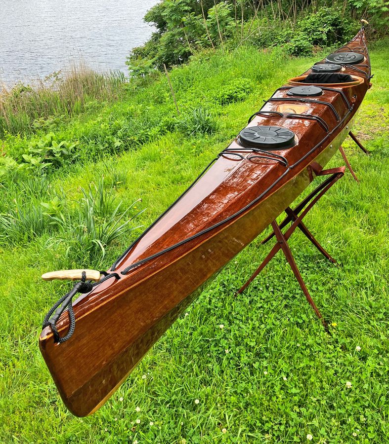 Petrel Sport SG: a wooden expedition sea kayak kit