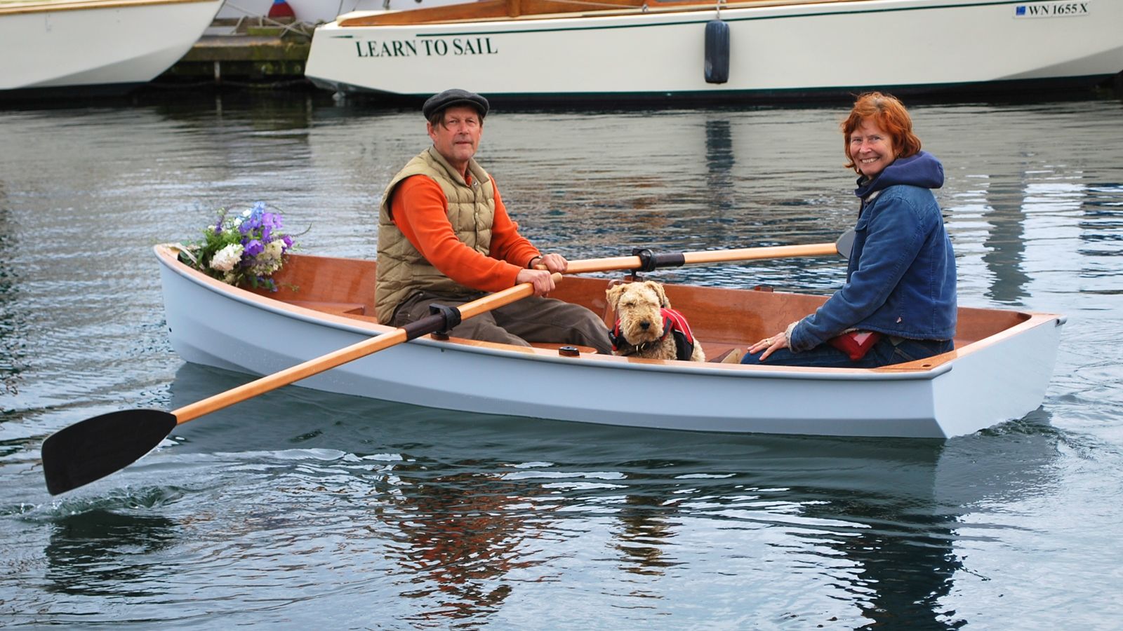 The PT Spear dinghy has excellent rowing performance