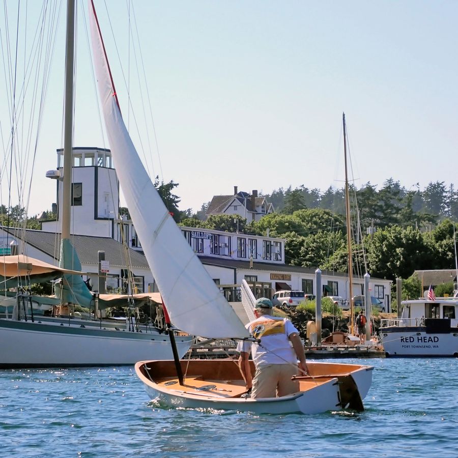 The PT Spear performance sailing dinghy