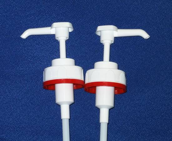 Small dispensing pumps for small epoxy bottles