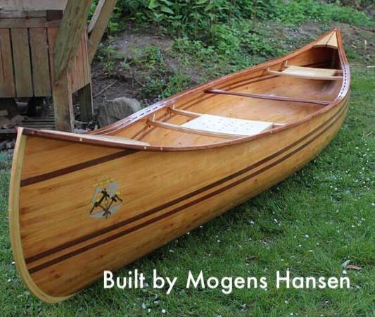 The Ranger 15 is a 15-foot Prospector canoe with good all-round paddling characteristics
