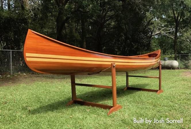 The Ranger 15 is a 15-foot Prospector canoe with good all-round paddling characteristics