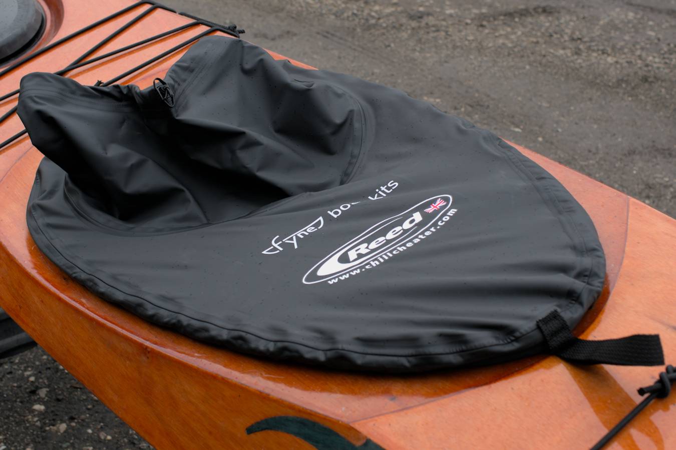 Aquatherm kayak spray deck by Reed Chillcheater