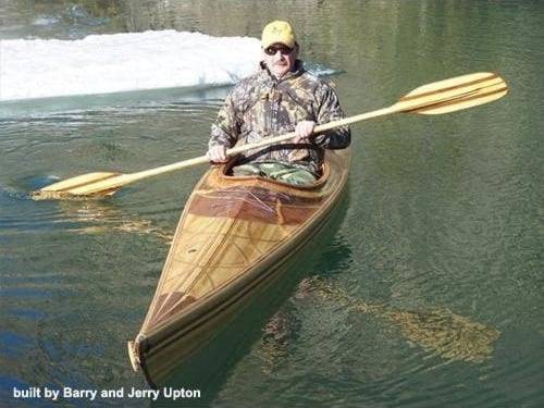 The Resolute kayak from Bear Mountain Boats is a large capacity shorter kayak for heavier paddlers