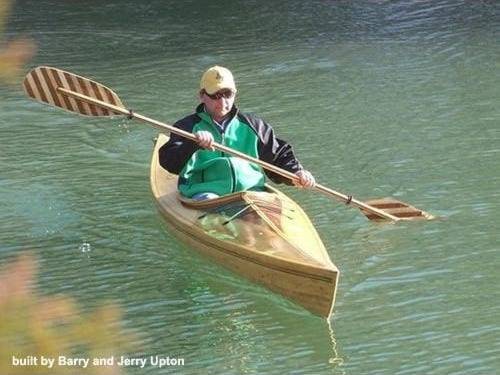 The Resolute kayak from Bear Mountain Boats is a large capacity shorter kayak for heavier paddlers